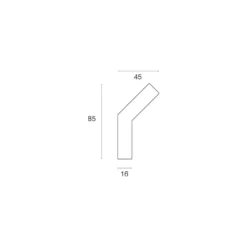 QUADRO LARGE - Percha a pared