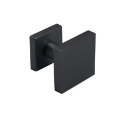 QUBIK 2 - Pomo cuadrado con roseta para puerta de entrada Endex
