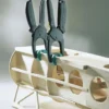 QUICKFIX S - Set de 2 mini pinzas de sujeción rápida para materiales delicados