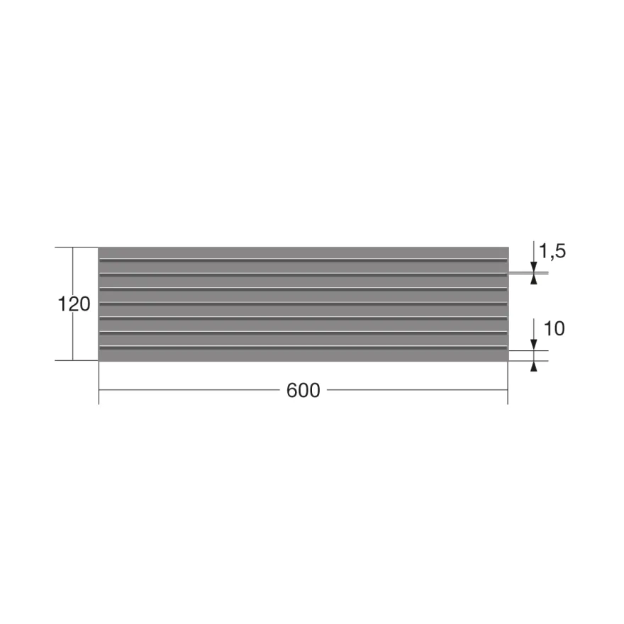 Rejilla ventilación para horno o microondas