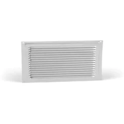 Rejilla Ventilación rectangular de encastar con red anti-insectos