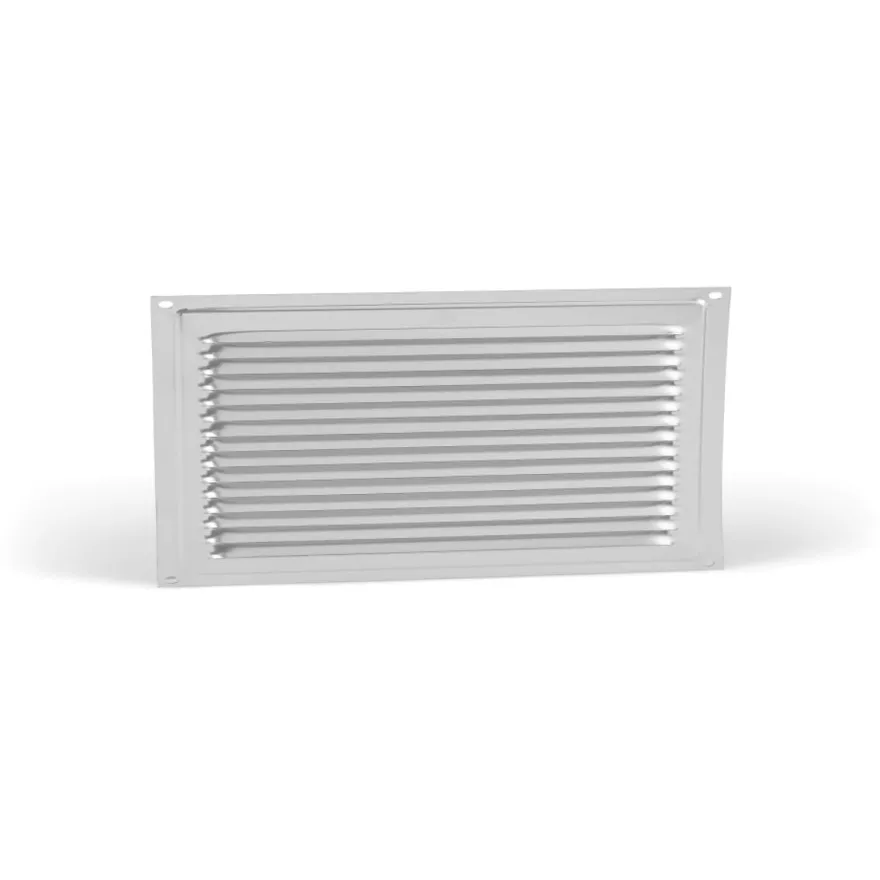 Rejilla Ventilación rectangular de encastar con red anti-insectos