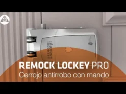 REMOCK LOCKEY PRO - Cerrojo de seguridad con 4 mandos a distancia