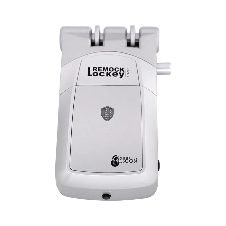 REMOCK LOCKEY PRO - Cerrojo de seguridad con 4 mandos a distancia