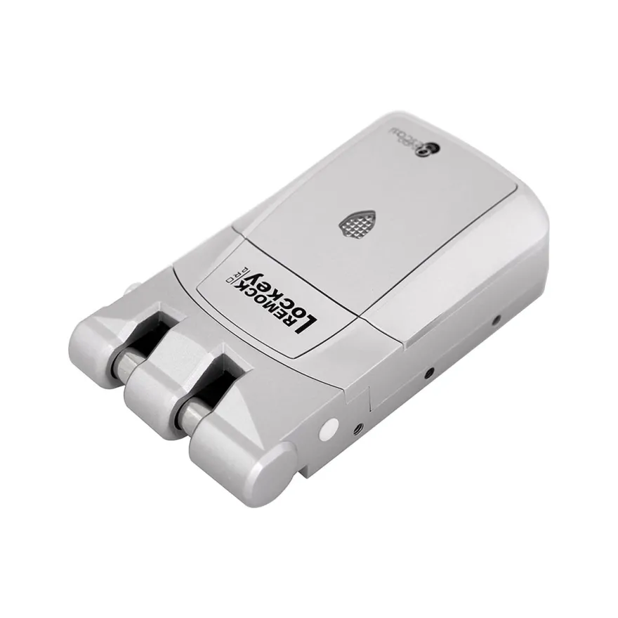 REMOCK LOCKEY PRO - Cerrojo de seguridad con 4 mandos a distancia