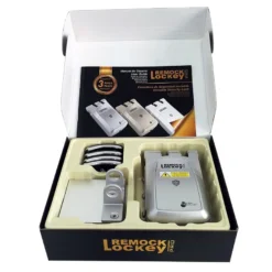 REMOCK LOCKEY PRO - Cerrojo de seguridad con 4 mandos a distancia