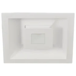 REXA - Downlight LED Fijo cuadrado para empotrar con tres intensidades de luz