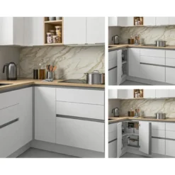RINCOMATIC BASIC 40 - Perfil decorativo para puertas independientes de mueble rincón