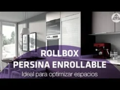 ROLLBOX - Persiana enrollable de lamas