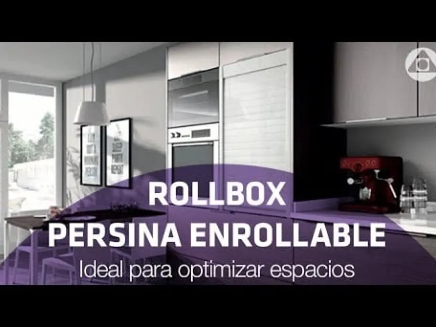 ROLLBOX - Persiana enrollable de lamas