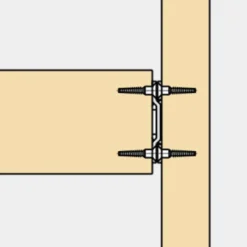 ROYO BF-857 - Conector sobrepuesto para panelar Sugatsune