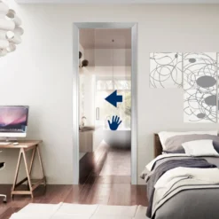 Scrigno SLOW GLASS 60 - Sistema de cierre amortiguado puertas de cristal