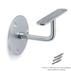 SENIN - Soporte Pasamanos Extensible con base redonda