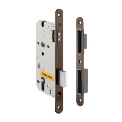 SERIE 850 - Cerradura magnética de caja europea de golpe y llave