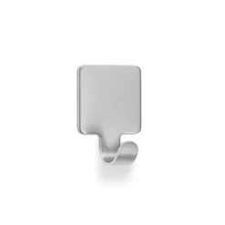 Set de 2 colgadores adhesivos multiusos de acero inoxidable