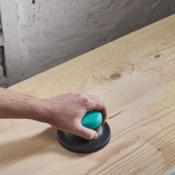 Set de discos corindón para madera, pintura, barnices y metal Wolfcraft