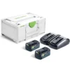 Set de energía Festool SYS 18V 2xHP5,0/TCL6DUO
