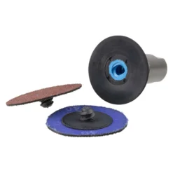 Set de plato flexible (Ø50 mm.) con lijas para amoladoras