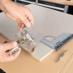 Set de reparación de bisagras lado puerta