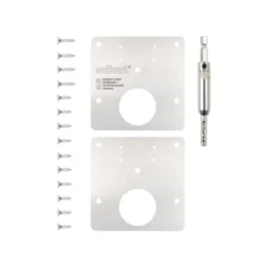 Set de reparación de bisagras lado puerta
