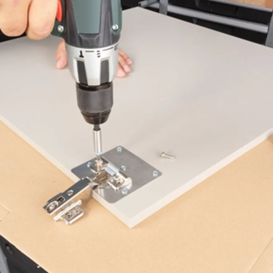 Set de reparación de bisagras lado puerta