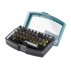 Set 31 puntas bit variadas + 1 adaptador magnético Wolfcraft