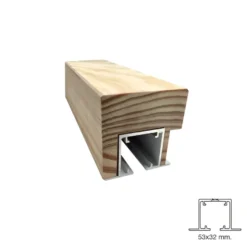 SF-P70 READY - Guía y accesorios puertas correderas hasta 70 Kg.