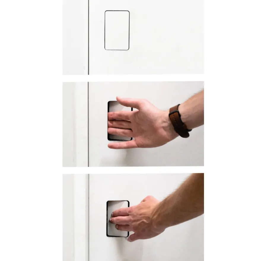 S-HANDLE - Maneta invisible tipo asa de instalación enrasada