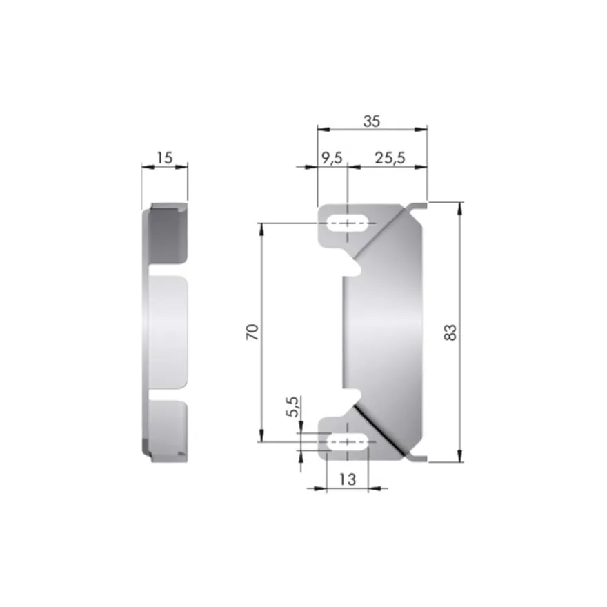 SH1 - Soporte antivuelco para muebles con patas