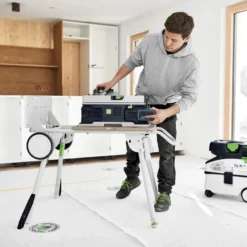 Sierra circular de mesa a batería Festool CSC SYS 50 EB-Basic