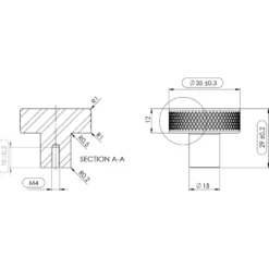 SIMÓN - Pomo para muebles