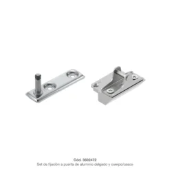 Sistema de fijaciones a puerta para Aventos Blum HK-XS