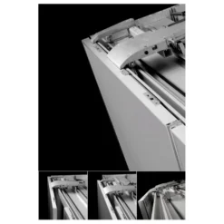 SLIDER L70 FLEX - Para armarios de 2 puertas de hasta 70 kg