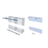 SLIDER L70 - Sistema oculto para 2 o 3 puertas correderas de armario. Hasta 70 kg./hoja