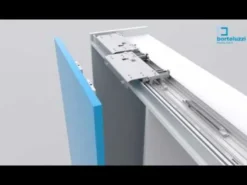 SLIDER M50 FLEX - Para armarios de 2 puertas de hasta 50 kg