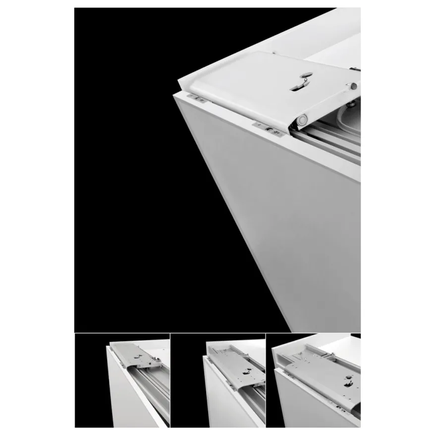 SLIDER M50 FLEX - Para armarios de 2 puertas de hasta 50 kg