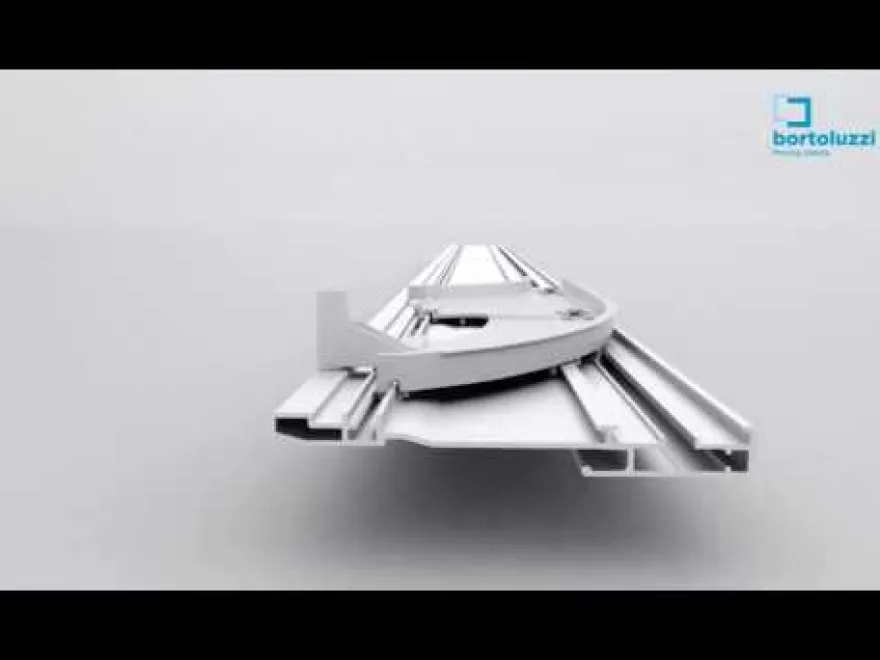 SLIDER M50 FLEX - Para armarios de 2 puertas de hasta 50 kg