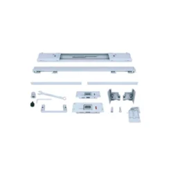 SLIDER M50 - Sistema oculto corredera planas para armarios de 2 puertas de hasta 50 kg