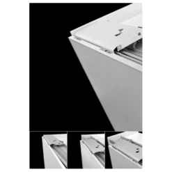 SLIDER M50 - Sistema oculto corredera planas para armarios de 2 puertas de hasta 50 kg
