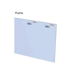 SLIDER S20 - Sistema corredera ocultas MUEBLE ALTO para armarios de 2 puertas hasta 20 kg.