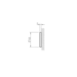 SLIM - Bocallaves Ciego by Selec Design (Acero Inox)