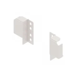 Soportes traseros (derecha/izquierda) para guardacuerpos ajustables de cajones Blum Tandembox Antaro