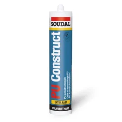 SOUDAL PU CONSTRUCT - Cola poliuretano para uniones fuertes que precisen resistencia al agua