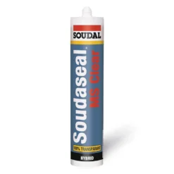 SOUDALSEAL MS CLEAR - Adhesivo de montaje especial vidrio