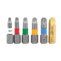Spax BITCHECK - Estuche de puntas torx T-STAR con adaptador