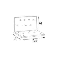 Spax SXAF - Escuadra de unión angular para madera