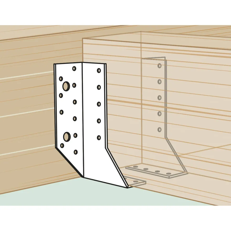 Spax SXJHK2P - Soporte para vigas de 2 piezas