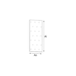 Spax SXNP - Placas de unión perforadas