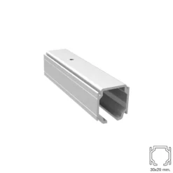 STANDARD - Sistema de perfil visto para puertas correderas de 50 a 80 Kg.