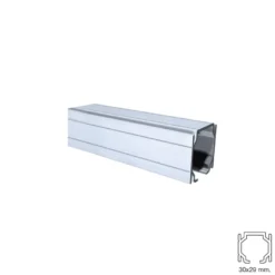 STANDARD - Sistema de perfil visto para puertas correderas de 50 a 80 Kg.